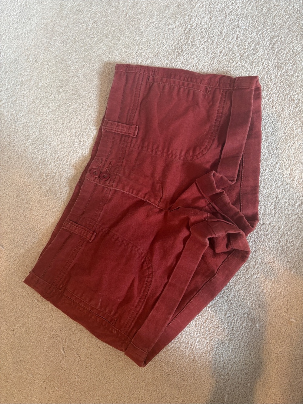 H81 Red Womens Shorts sz 26
